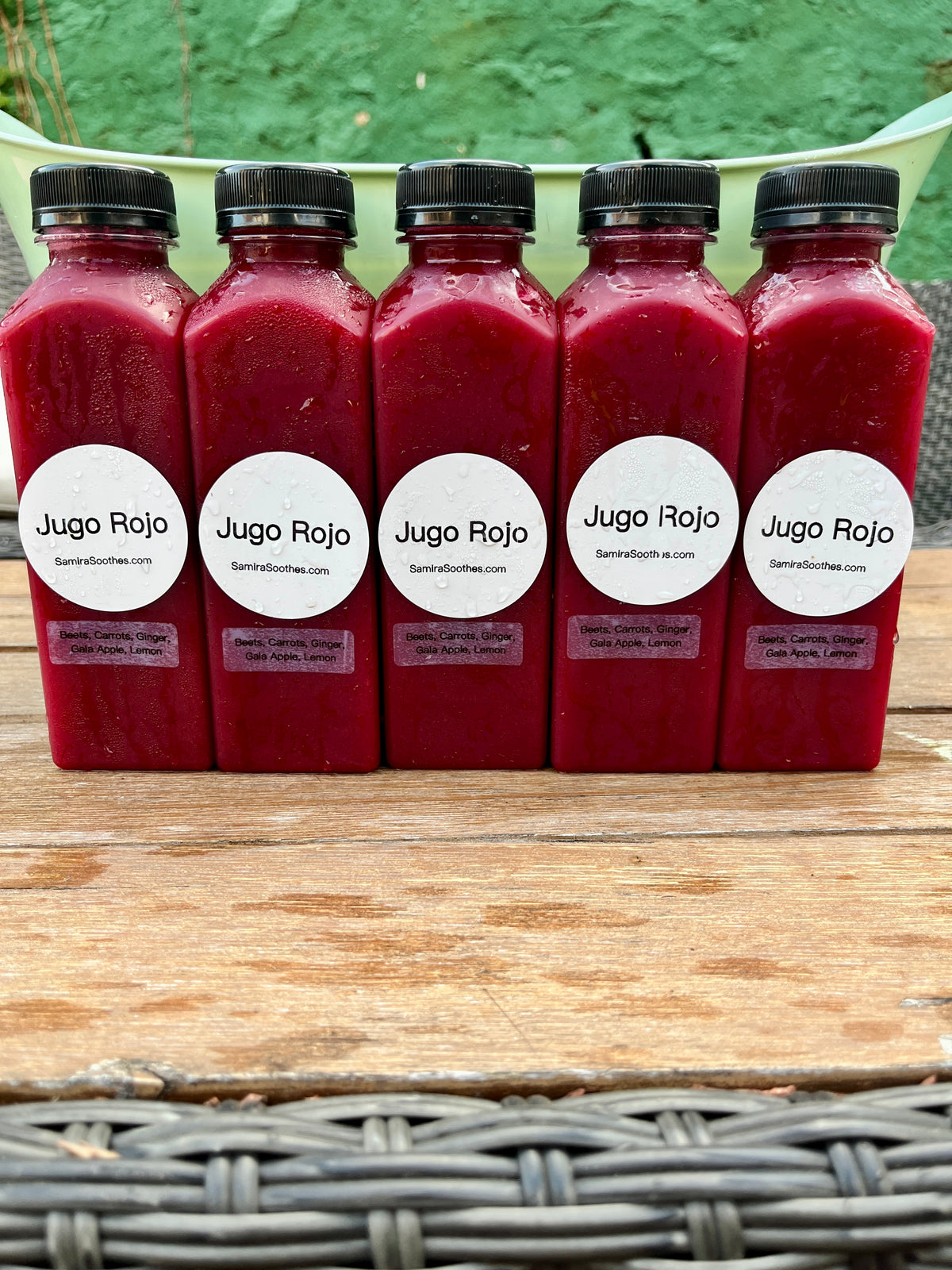 Jugo Rojo – Rooted Renewal (5-Pack Cold-Pressed Juice)