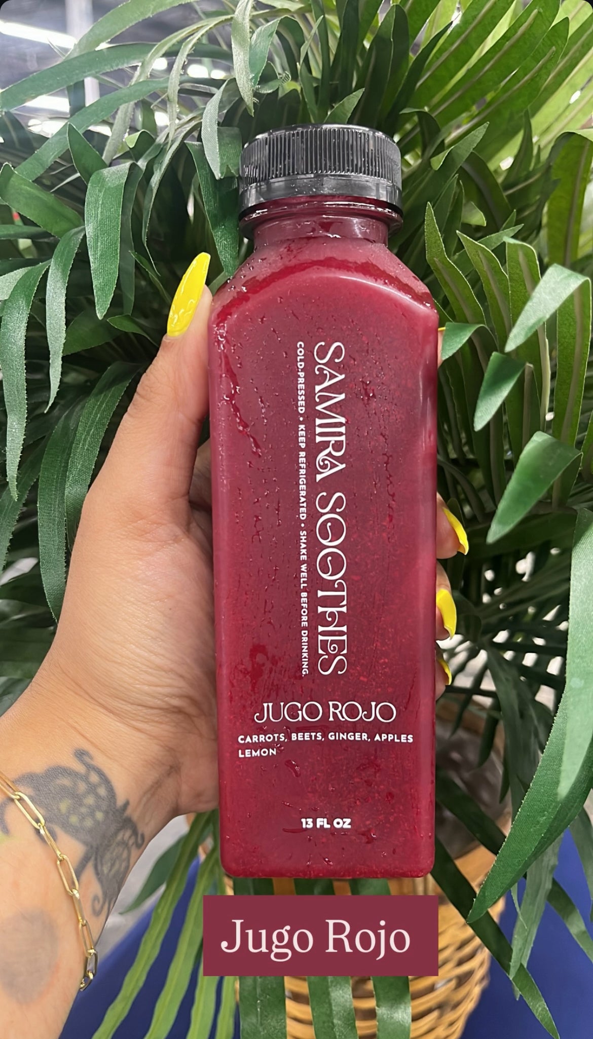 Jugo Rojo – For the Love of Iron (5-Pack Cold-Pressed Juice)