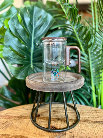 Magnetic Glass Teapot with Infuser 