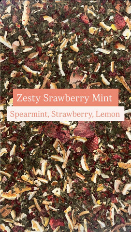 Zesty Strawberry Mint | Herbal Tea